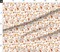 Line Quail Golden Browns Brown Nature Birds Gold Sage Ink Drawing Custom Printed Fabric by Spoonflower Various Fabrics by the Yard or Fat Quarter